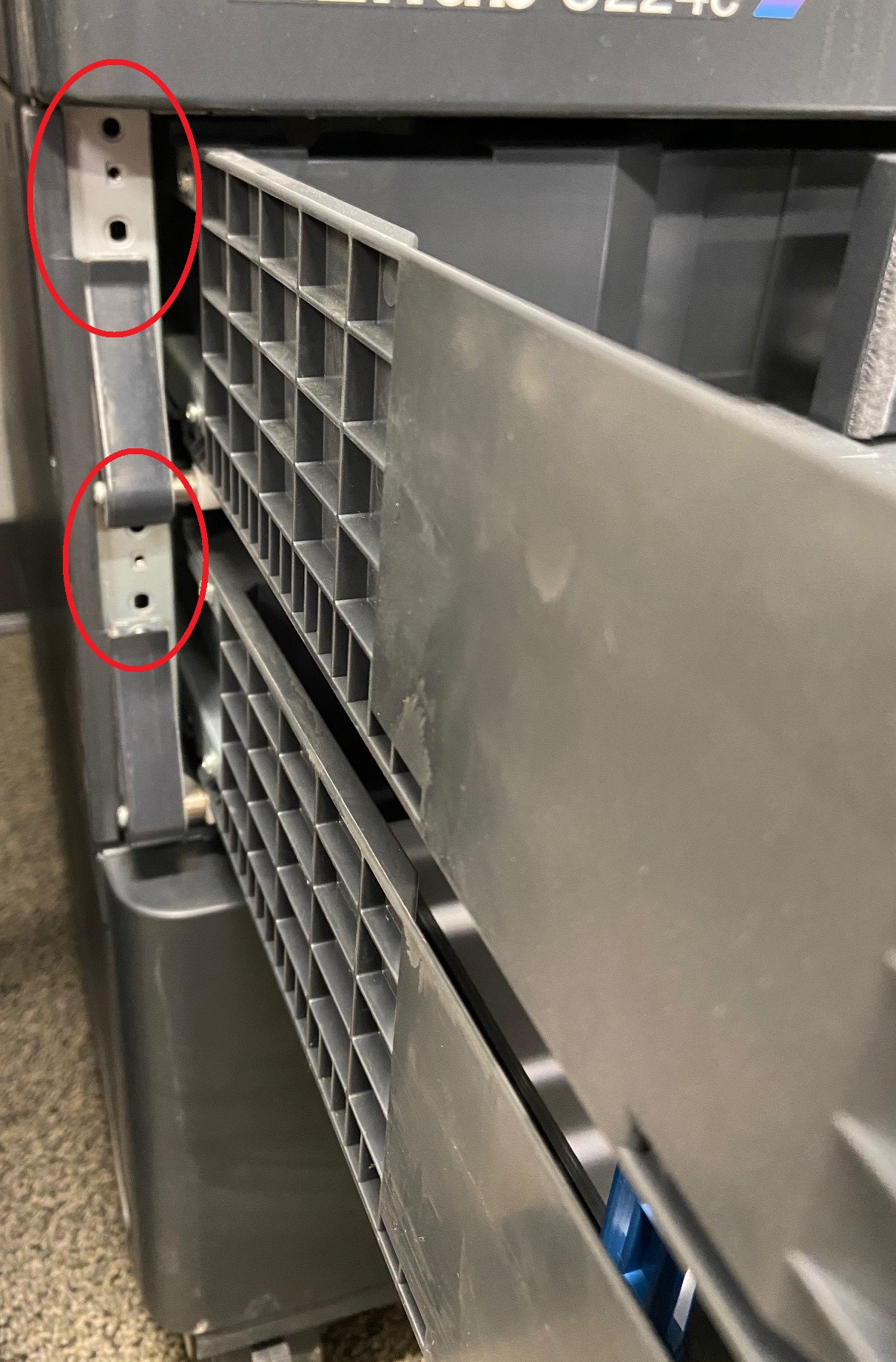 how to remove paper tray from canon printer